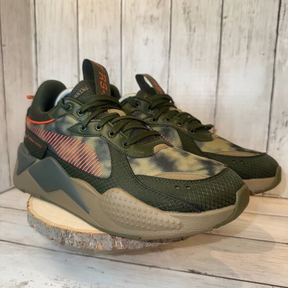 PUMA Rs-X Shades of Lace Up Sneakers Shoes Camo Dye Size 10 Men's - Picture 6 of 9